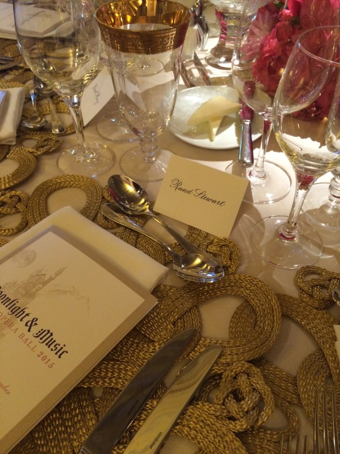 SF Opera Gala 2015 Placecard