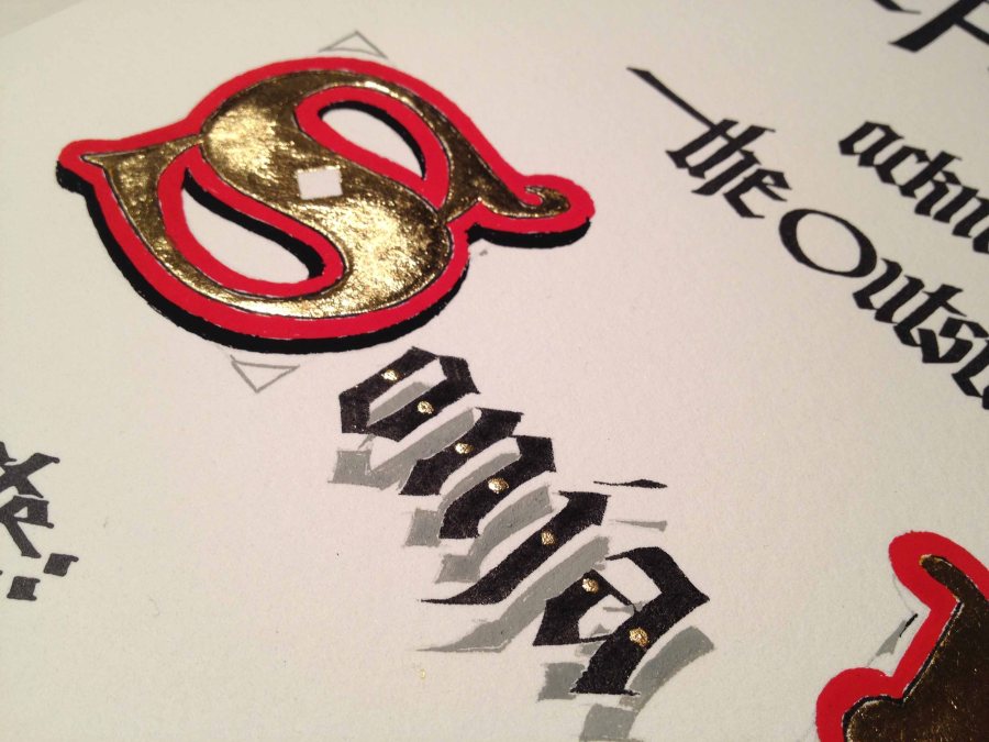 Sonja's Certificate (detail)