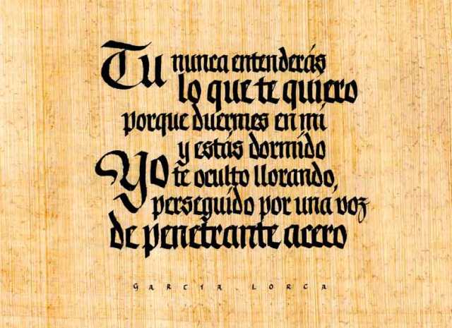 El Amor Duerme en el Pecho del Poeta