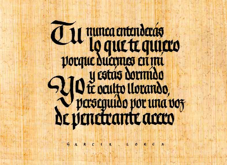 El Amor Duerme en el Pecho del Poeta