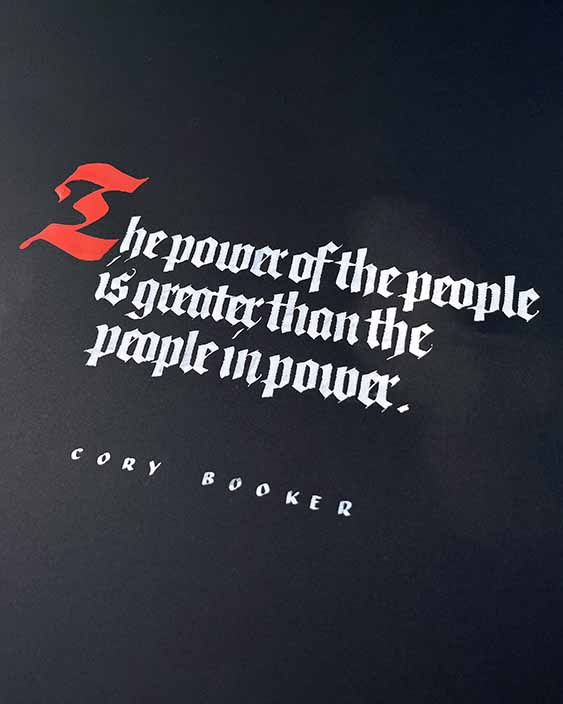 Cory Booker Quote Right